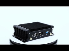 Mini PC industriel sans ventilateur de processeur de série de noyau d'Intel avec le double COM de LAN double