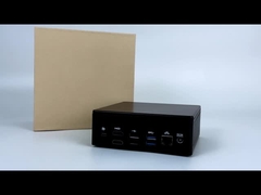 Intel Core I7-1260P Iris-Xe Graphics PC de jeu LAN unique à trois écrans Mini-ordinateur