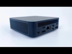 Mini PC avec processeur Intel N100, DDR4 16 Go, un seul port LAN et double HDMI pour le bureau à domicile