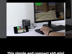 Intel Core i5 1135G7 Home Mini PC M.2 2242 SSD avec double LAN et ventilateur