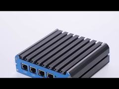 Firewall mini PC de la série Intel Celeron avec quatre RJ45 2.5G Ethernet Linux