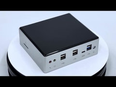 Intel Core I5 4210U 2 cœurs PC industriel avec double LAN double COM et ventilateur