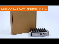 Intel Core I5-6200U Mini PC industriel sans ventilateur avec double RS232 COM double LAN DDR4
