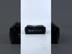 Intel Core i3 7100U Mini PC sans ventilateur PC industriel 16 Go avec 2 LAN 2 COM