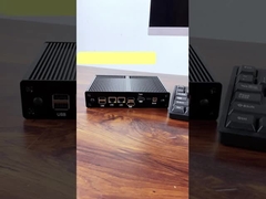 Intel N100 Sans Ventilateur et Avec 16 Go 2 LAN 2 COM Mini PC Industriel