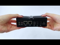 Intel Celeron J6412 avec DDR4 16 Go de RAM et 2 PC industriels HD sans ventilateur