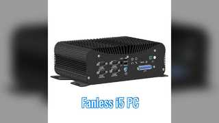 PC industriel i5 sans ventilateur double LAN 6 COM DDR4
