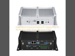 PC industriel sans ventilateur 3G 4G double LAN double COM