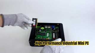 PC industriel de processeur d'Intel Core i7 8650U avec 6 COM 2 LAN 14 GPIO