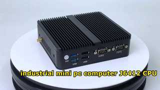 PC industriel X30G Intel Celeron J6412 avec double LAN double COM