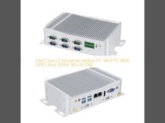 PC industriel sans ventilateur Intel i3 6COM GPIO
