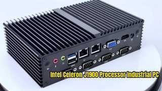 PC industriel de processeur de X26G Intel Celeron J1900 avec 7COM 2LAN