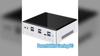 Mini PC de jeu avec ventilateur Intel Core Dual LAN DDR4