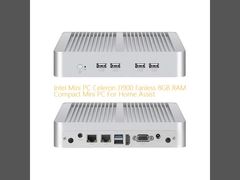Mini PC sans ventilateur J1900 8 Go de RAM Home Assist