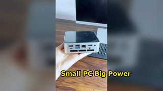 Mini PC processeur AMD Ryzen R3 4300U avec 1 port Ethernet RJ45 Gigabit 2 HD-MI 1 type-c