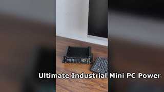 Mini PC industriel sans ventilateur, processeur Intel Core U5 135U