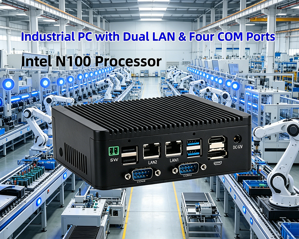 Derniers blogs de l'entreprise sur From Machine Control to Data Transmission: Dual-LAN 4-COM Industrial PCs Enable Edge Deployment