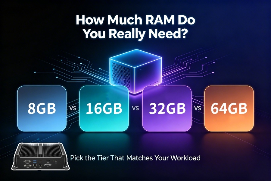 Derniers blogs de l'entreprise sur 8GB vs 16GB vs 32GB vs 64GB Mini PC: How Much RAM Do You Really Need?