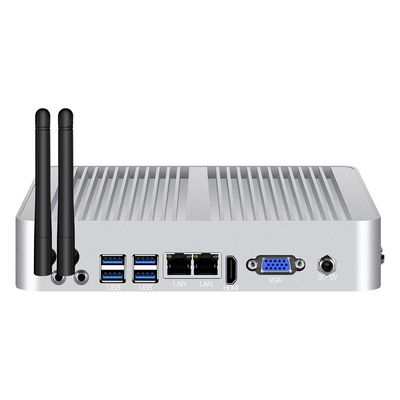 Mini PC de la série Intel Core i7 avec double LAN, double COM et RAM DDR3L à canal unique