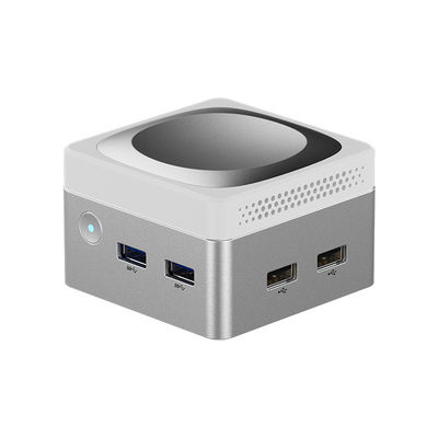 acheter Intel N100 Mini Cube Computer LPDDR5 Dual Gigabit Ethernet RJ45 Mini PC Pour la maison online manufacture