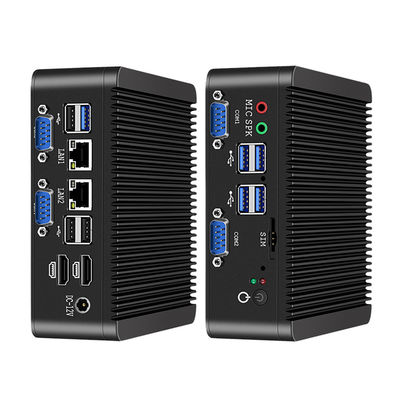 acheter Intel Celeron J4125 PC industriel avec double LAN 4 COM DDR4 8 Go et Linux online manufacture