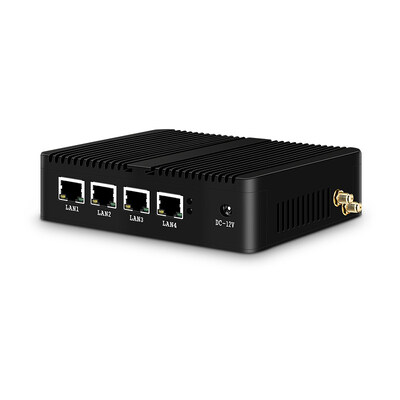 Acheter Intel J1900 Mini PC pare-feu PFsense 4 Gigabit LAN Win10 Prend en charge le double écran fabrication en ligne