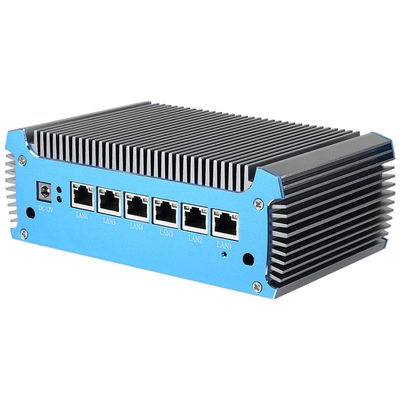 acheter Intel Celeron 3865U Soft Router Mini PC avec 6 RJ45 i211AT Gigabit LAN et RAM DDR4 online manufacture