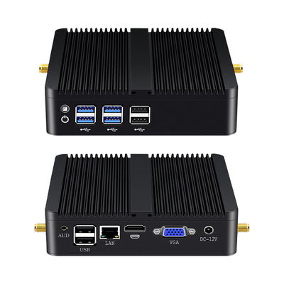 acheter Mini PC de bureau sans ventilateur de la série Intel Core avec ports DDR3L jusqu'à 8G et 8USB online manufacture
