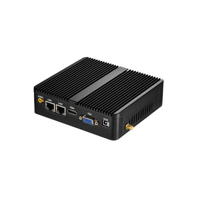 acheter Mini PC industriel sans ventilateur avec processeurs Intel Celeron Dual LAN Dual COM online manufacture