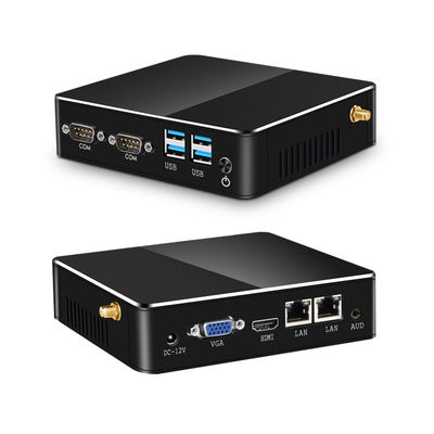 acheter Intel Celeron J1900 Dual LAN Industrial PC Dual COM DDR4 16GB RAM Fanless Computer online manufacture