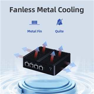 acheter Intel N150 Processor With Four LAN and Dual COM 1HDMI 1DP Industrial Mini PC online manufacture