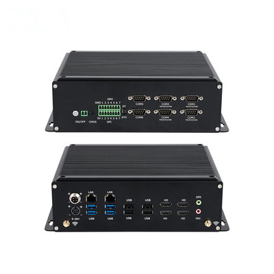 acheter PC industriel avec processeur Intel I5 8305G, 4 affichages, double réseau et 6 ports série fabrication en ligne