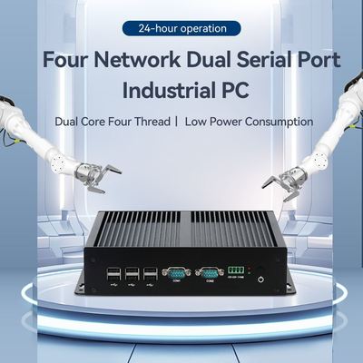 acheter Processeur Intel Core I7-6500U avec quatre LAN et deux COMs Mini PC industriel fabrication en ligne
