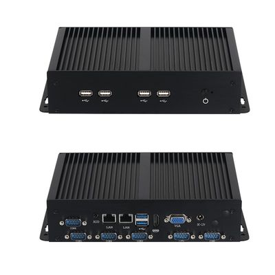 acheter PC industriel avec processeur Intel Core i3-6100U, double LAN, six ports COM et six ports USB fabrication en ligne