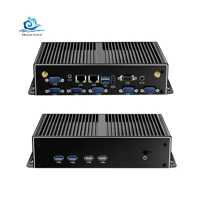 acheter Pen-tium 3805U PC industriel sans ventilateur avec 6 ports USB et ports série RS232 fabrication en ligne