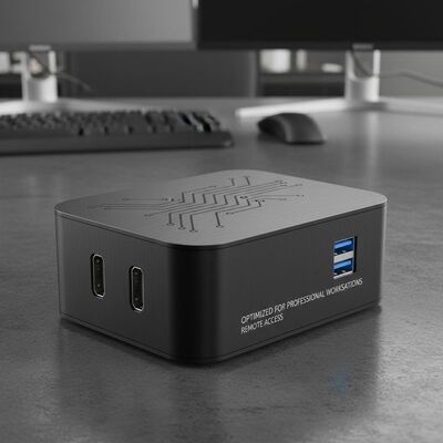 acheter Mini PC avec 2 ports HDMI, incluant 2 ports USB 3.0, optimisé pour les stations de travail professionnelles et l'accès à distance fabrication en ligne