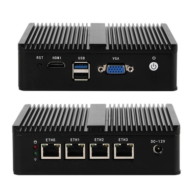Acheter DDR3 8 Go pare-feu Mini PC routeur avec Intel Celeron N2830 méthode de refroidissement sans ventilateur fabrication en ligne