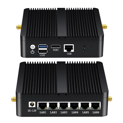 Acheter 6 pare-feu Ethernet Mini PC Intel Celeron J1900 avec RAM DDR3L et SSD MSATA fabrication en ligne
