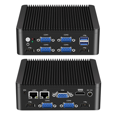 Acheter Intel N5000 J4125 Mini PC 4 cœurs avec LAN double 6 COM et DDR4 jusqu'à 8G fabrication en ligne