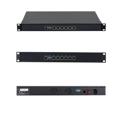 Intel Celeron J4125 J1900 1U 2U 3U Serveur 6 LAN DDR4 8G Serveur RAM avec console