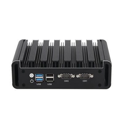 Intel N100 Industrial Mini PC Dual LAN Dual COM DDR4 16G RAM Pour le secteur industriel