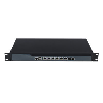 3865U 1U serveur 6 LAN 2 fibre optique Linux pare-feu routeur serveur avec ventilateur