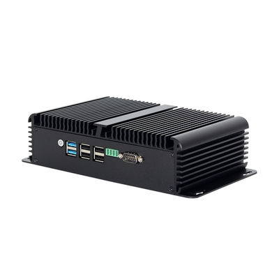 DDR4 16G RAM Intel N100 Mini PC industriel sans ventilateur 4 LAN Dual COM Linux avec WIFI