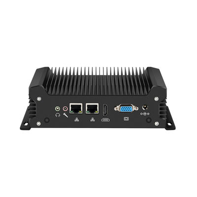 Processeur Intel Core série Ordinateur industriel sans ventilateur Mini PC avec double LAN Dual COM