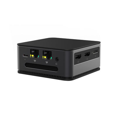 Intel Alder Lake N95 Intel Mini PC LPDDR5 12 Go de mémoire vive avec LAN double et 4K HD pour le bureau