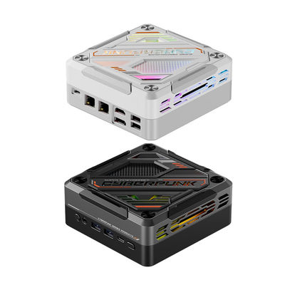 AMD Ryzen R7 7840HS Mini PC Dual LAN DDR5 64 Go Jeu Mini PC avec lumière