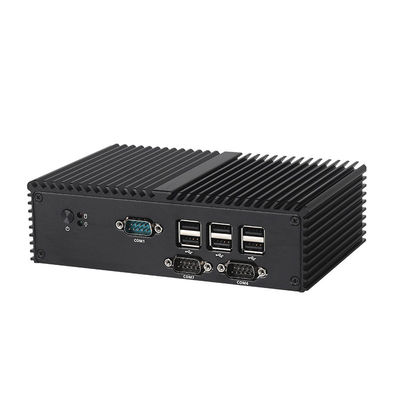 Intel Celeron J1900 Processeur PC sans ventilateur DDR3L 8 Go avec 7 COM 2 LAN PC industriel