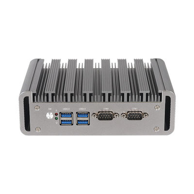 Intel Core I5-6200U Mini PC industriel sans ventilateur avec double RS232 COM double LAN DDR4