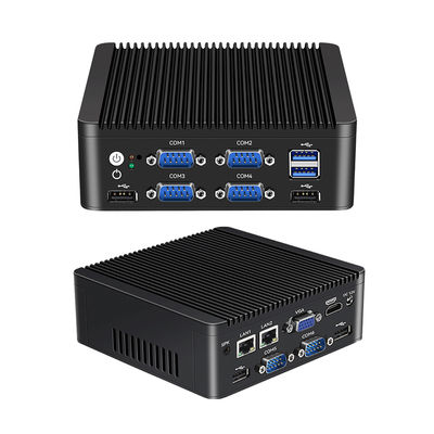 Intel Celeron J4125 Pentium N5000 Mini PC avec RAM DDR4 et SSD MSATA sous Windows Linux