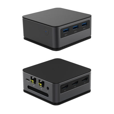 Intel Alder Lake N95 4 cœurs 4 fils Mini PC avec LPDDR5 12G 2 Ethernet et WiFi